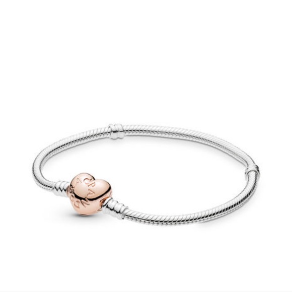 PANDORA Rose with sterling silver bracelet - Picture 1 of 4